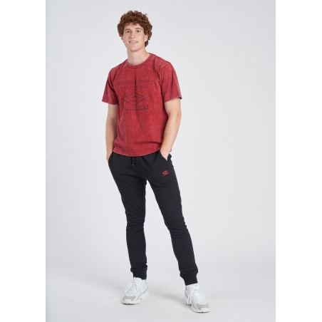 Camiseta Umbro Large Logo Tee Red Dahlia