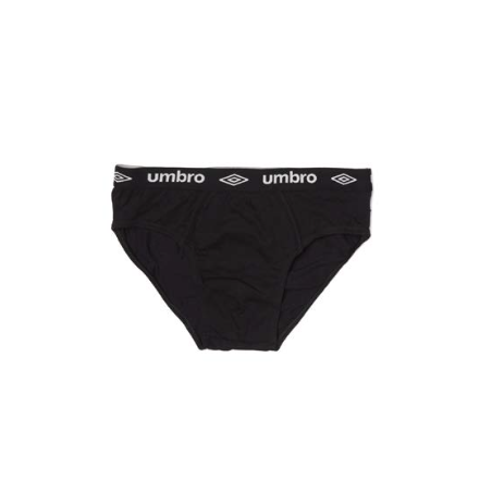 Slip Umbro Cotton Negro y Gris
