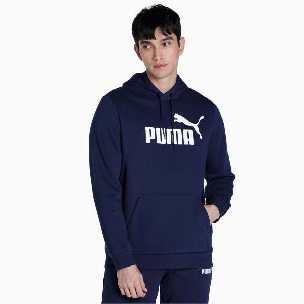 Sudadera Puma Ess Big Logo Marino