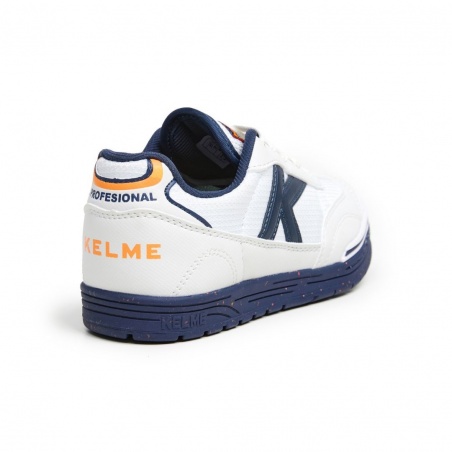 Zapatilla De Fútbol Sala Kelme Trueno Lace Blanca