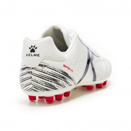 Bota De Fútbol Kelme Spear K-Fighting MG Blanca