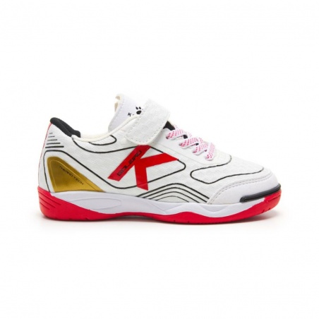 Zapatilla Fútbol Sala Kelme Goleiro Elastic Blanca