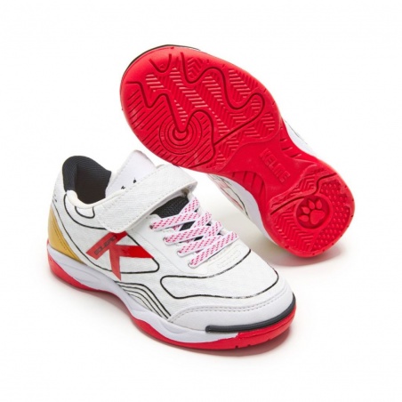 Zapatilla Fútbol Sala Kelme Goleiro Elastic Blanca