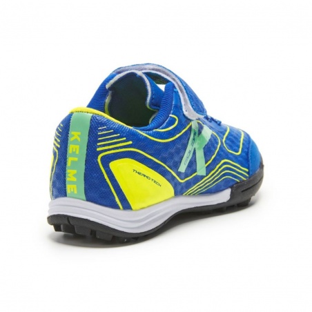 Bota De Fútbol Kelme Goleiro Elastic Turf Azul