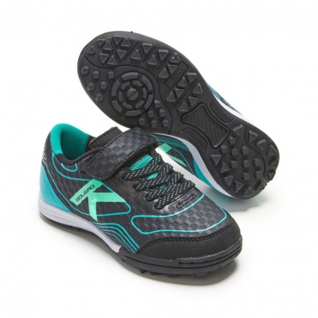 Bota De Fútbol Kelme Goleiro Elastic Turf Negra