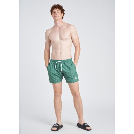 Bañador Umbro Printed Swim Short Dark Ivy