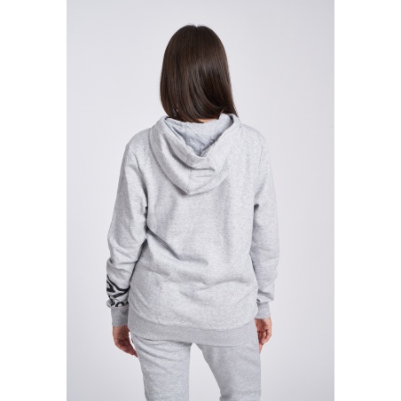 Chaqueta Umbro FW Terrace Zip Hoodie Grey Marl