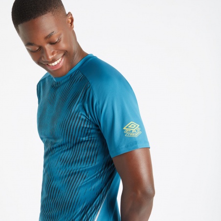 Camiseta Umbro Pro Training Elite Graphic Jersey Blue Coral