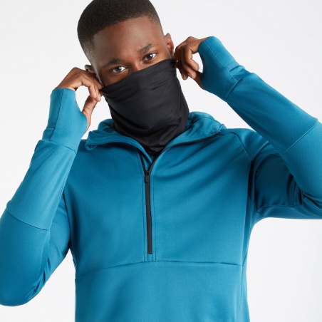 Sudadera Pro Training Elite Half Zip Hoodie Blue Coral