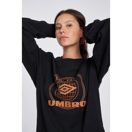 Sudadera Umbro Graphic Sweat Black