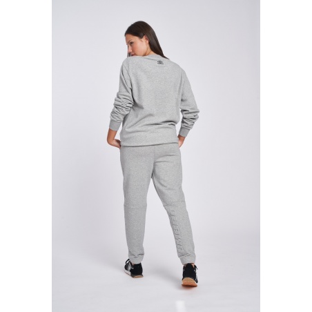 Sudadera Umbro Embossed Logo Sweat Grey Marl