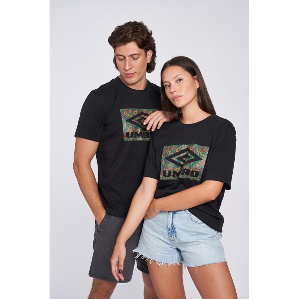 Camiseta Umbro Paisley Graphic Tee Black