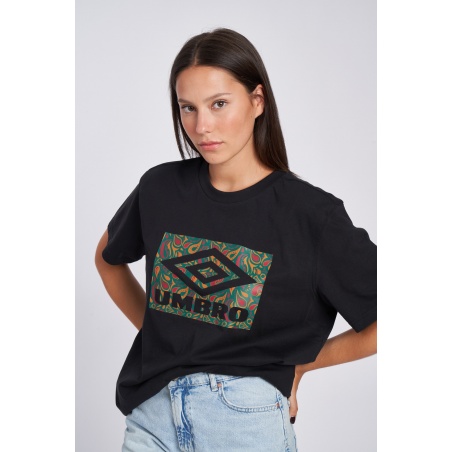 Camiseta Umbro Paisley Graphic Tee Black