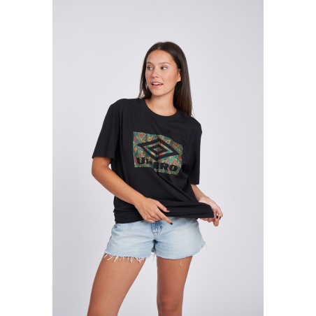 Camiseta Umbro Paisley Graphic Tee Black