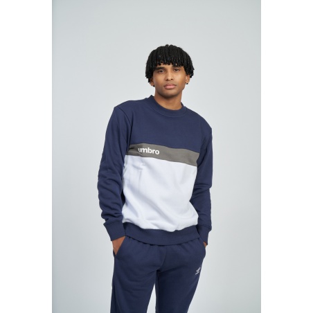 Sudadera Umbro Fw Sportswear Sweat Dark Navy / Brilliant White / Gunmetal