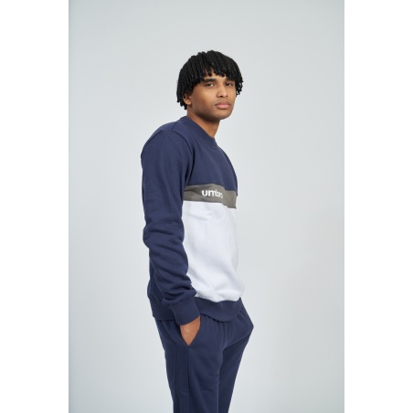 Sudadera Umbro Fw Sportswear Sweat Dark Navy / Brilliant White / Gunmetal