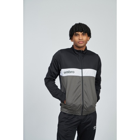 Chaqueta Umbro FW Sportswear Track Top Black / Gunmetal / Brilliant White