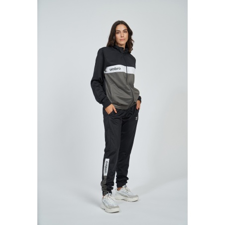 Chaqueta Umbro FW Sportswear Track Top Black / Gunmetal / Brilliant White