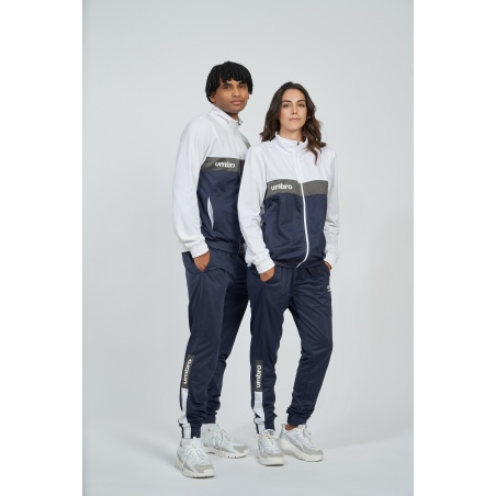 Chaqueta Umbro FW Sportswear Track Top Brilliant White / Dark Navy / Gunmetal