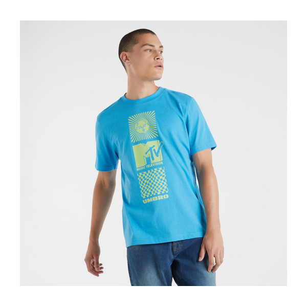 Camiseta Umbro x MTV Graphic Tee Malibu Blue