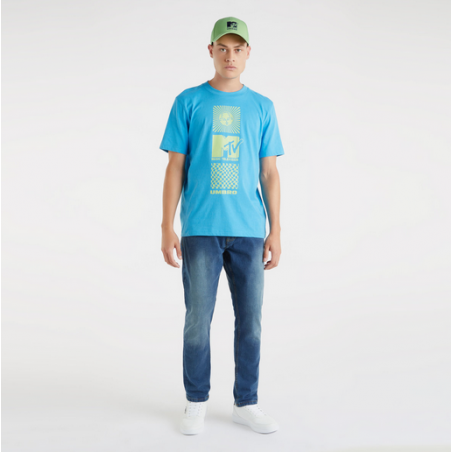 Camiseta Umbro x MTV Graphic Tee Malibu Blue