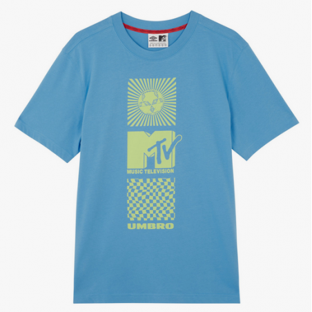 Camiseta Umbro x MTV Graphic Tee Malibu Blue