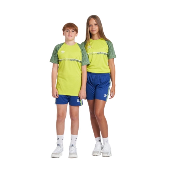 CAMISETA UMBRO SPIRITO JERSEY - JNRLIME PUNCH / WHITE /...