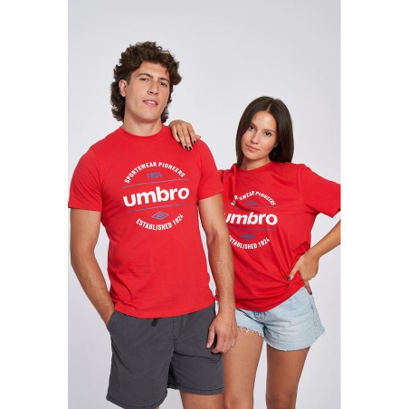 Camiseta Umbro FW Circular Graphic Tee Vermillion
