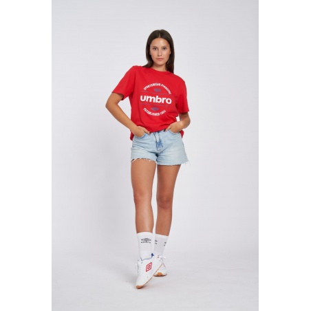 Camiseta Umbro FW Circular Graphic Tee Vermillion