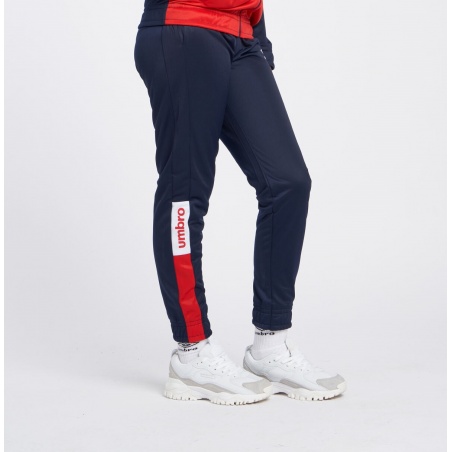 Pantalón Umbro Fw Sportswear Track Pant Dark Navy / Vermillion / Brilliant White - JNR