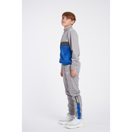 Pantalón Umbro Fw Sportswear Track Pant Grey Marl / Nouvean Navy / Woodlad Grey Junior