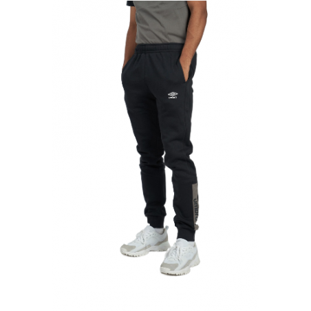 Pantalón Umbro FW Sportswear Jogger - JNR - Black / Gunmental