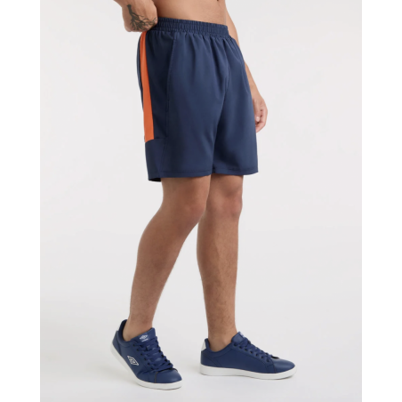 Short Umbro Pro Training Woven Short Dark Navy / Vermilllion Orange