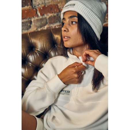 Polar Umbro Undyed 1/4 Zip Fleece Natural