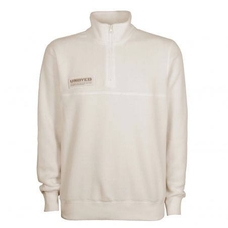 Polar Umbro Undyed 1/4 Zip Fleece Natural