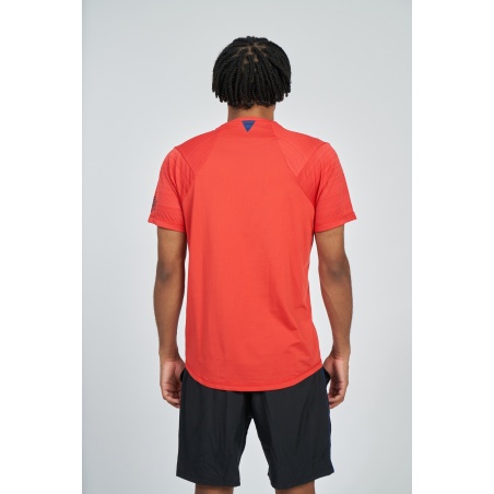 Camiseta Umbro Pro Training Marl Poly Tee Rococco Red Marl