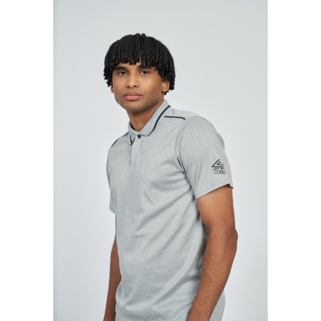 Polo Umbro Pro Training Active Grey Marl / Black