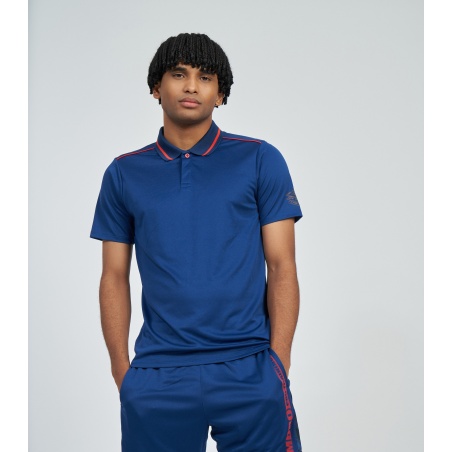 Polo Umbro Pro Training Active Estate Blue / Rococco Red