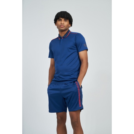 Polo Umbro Pro Training Active Estate Blue / Rococco Red