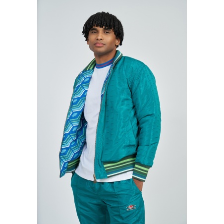 Chaqueta Umbro Reversible Ramsey Quetzal Green / Multi