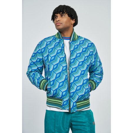 Chaqueta Umbro Reversible Ramsey Quetzal Green / Multi