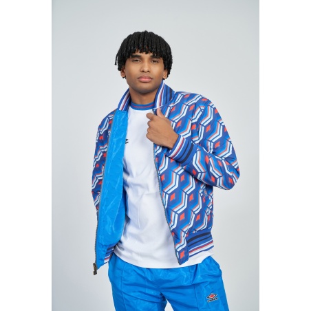 Chaqueta Umbro  Reversible Ramsey Jacket Regal Blue / Multi