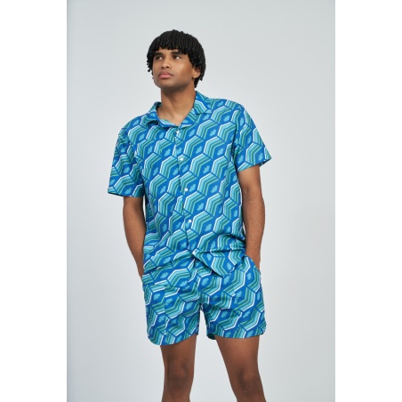 Camisa Umbro Printed Quetzal Green Multi