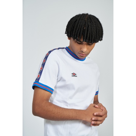 Camiseta Umbro Infilled Tape Tee Brilliant White
