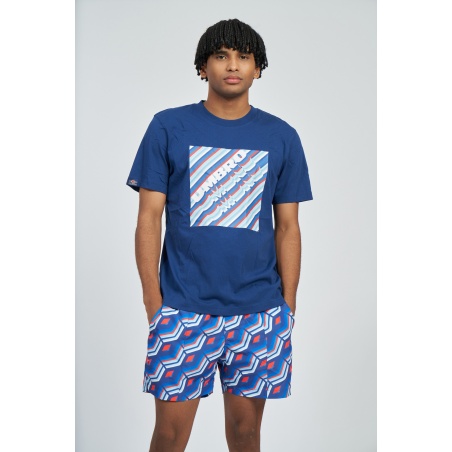 Camiseta Umbro Gradient Box Tee Estate Blue