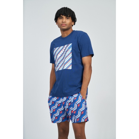 Camiseta Umbro Gradient Box Tee Estate Blue