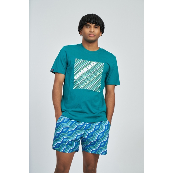Camiseta Umbro Gradient Box Tee Quetzal Green