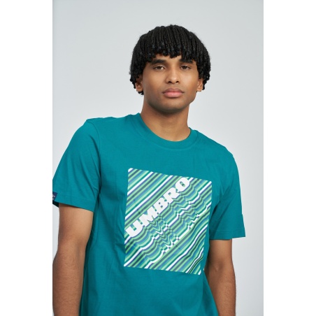 Camiseta Umbro Gradient Box Tee Quetzal Green