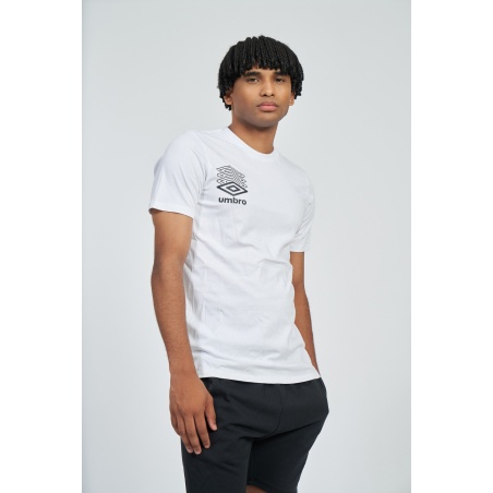 Camiseta Umbro Terrace Graphic Tee Brilliant White