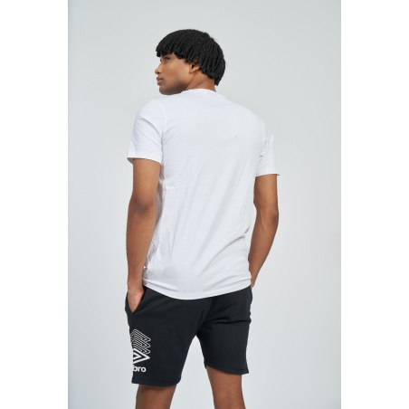 Camiseta Umbro Terrace Graphic Tee Brilliant White